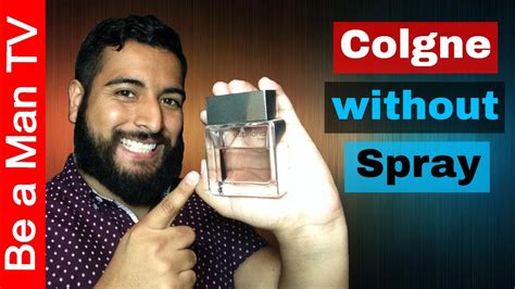 how to use perfume without spray|How To Apply Cologne Without Spray: The Complete .